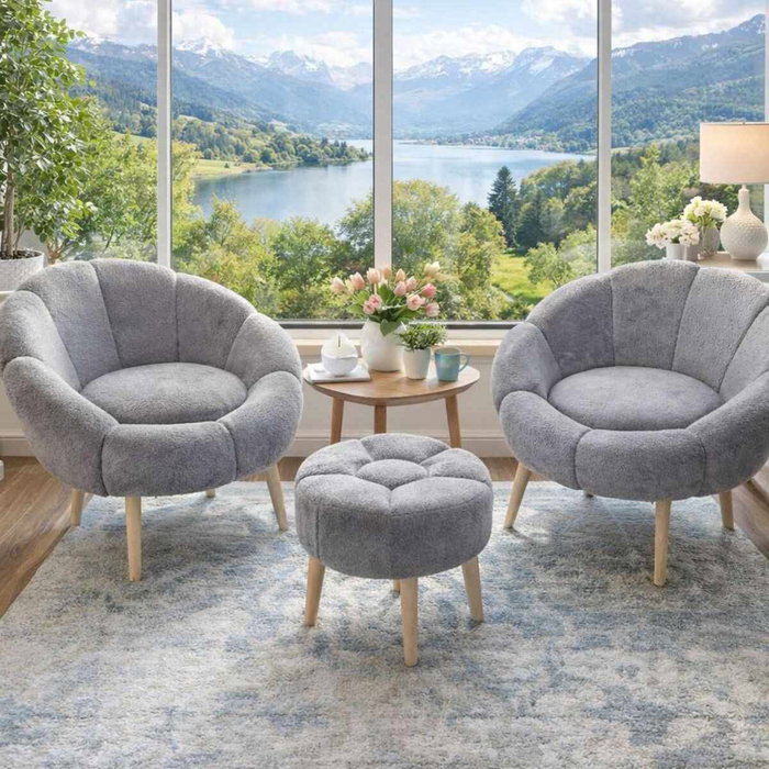 Atelier Del Sofa Lida Wellsoft - Gris Atelier Del Sofa Lida Wellsoft - Gris